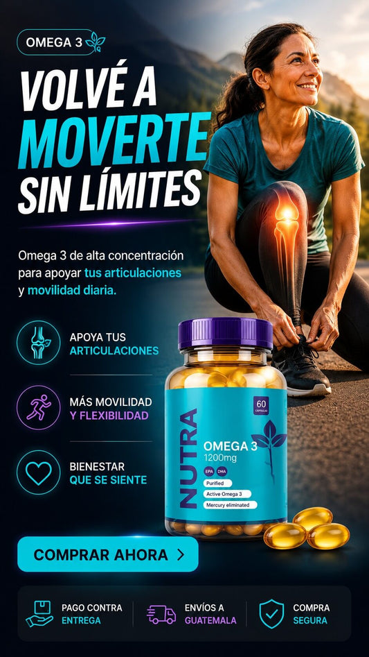 Omega 3 Alta Concentración 1200mg
